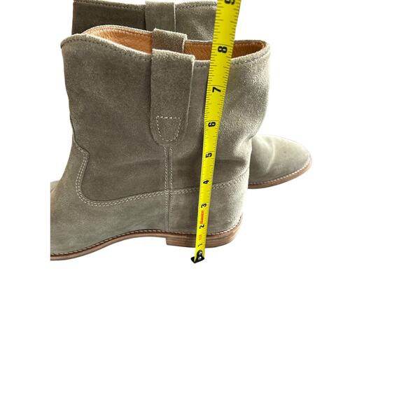 Isabel Marant Etoile Country Concert Cowboy Cowgirl Taupe Crisi Boot Size EU40 - Picture 8 of 9